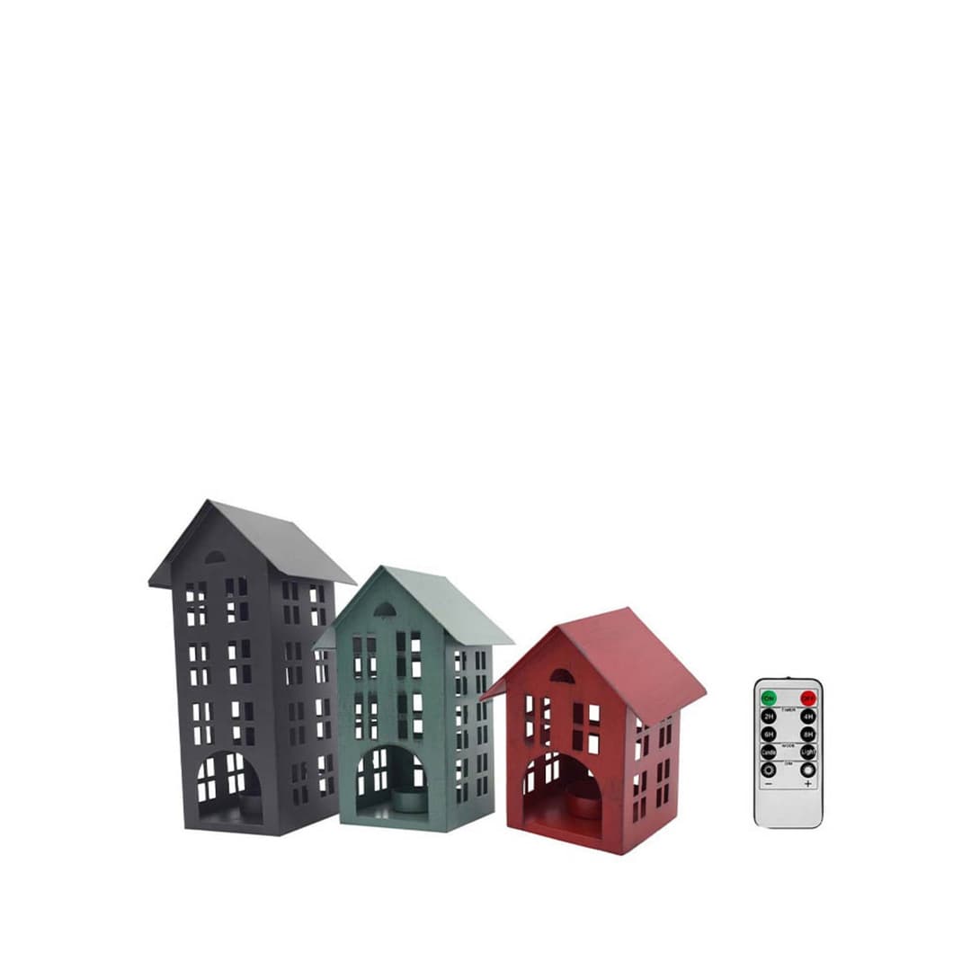 Norton Decoration Tischleuchte 3 pcs. Multicolour - Markslöjd - Wohnzimmer - Keramik