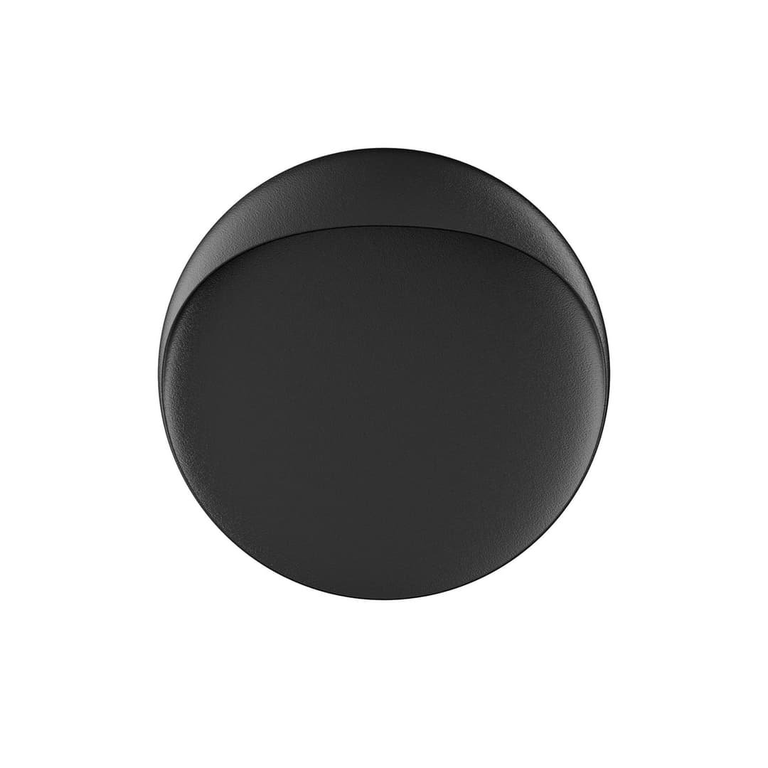 Flindt Wandleuchte, Ø20 cm, 2700K, Black - Louis Poulsen - Wohnzimmer - Design - Aluminium - Rund