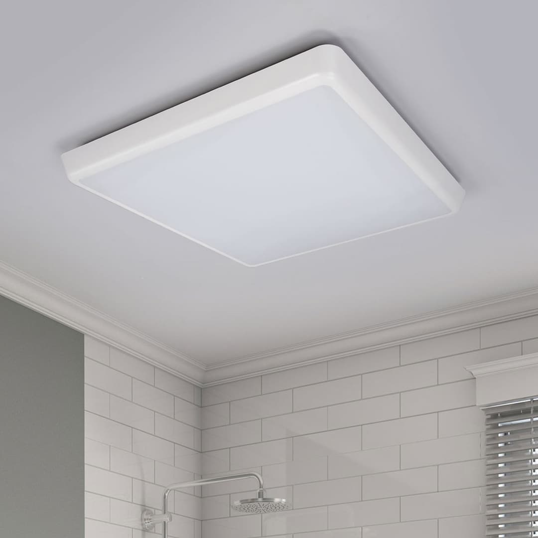 Augustin Square 40 Deckenleuchte White - Arcchio - Badezimmer - Modern - Kunststoff - Eckig