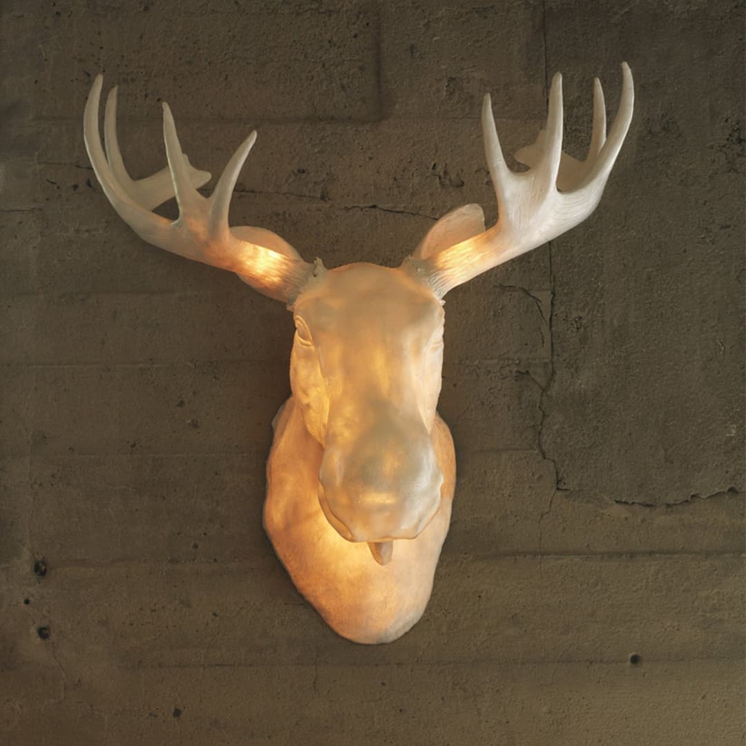 Moo Wandleuchte - Northern - Flurbereich - Design - Kunststoff - Mit Schirm