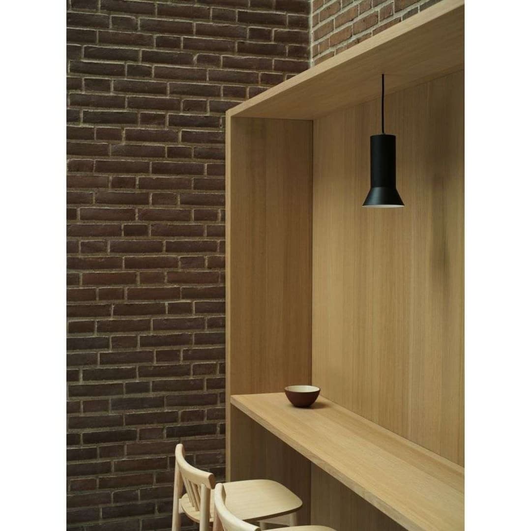 Hat Pendelleuchte Small Black - Normann Copenhagen - Wohnzimmer - Aluminium