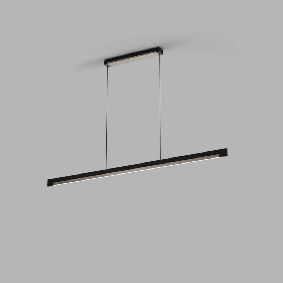 Inlay S1400 Linear Pendelleuchte, gold/schwarz - Light-Point LIGHT-POINT Design by Studio F.A. Porsche - Esszimmer - Aluminium