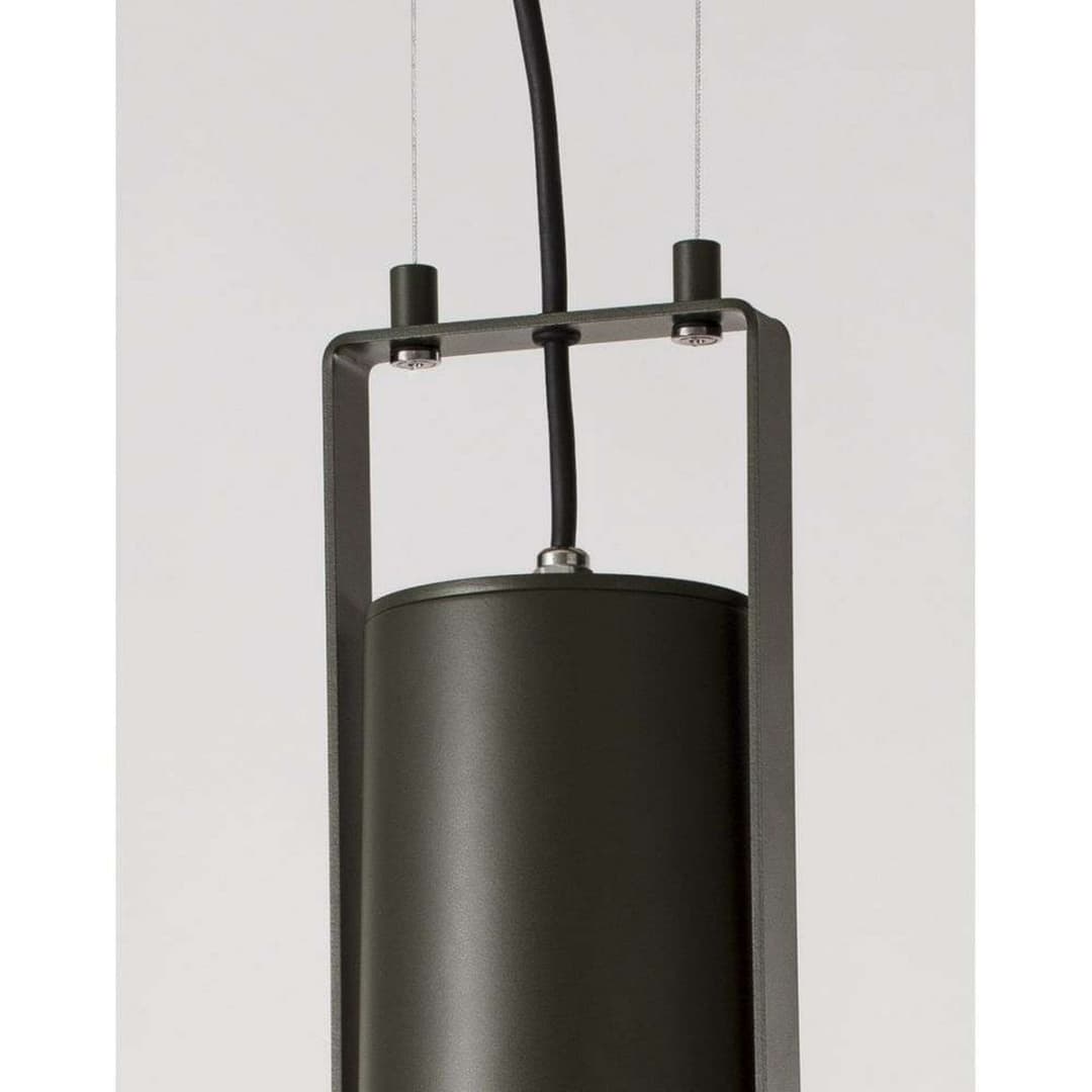Arne Domus Pendelleuchte White - Santa & Cole - Wohnzimmer - Design - Metall