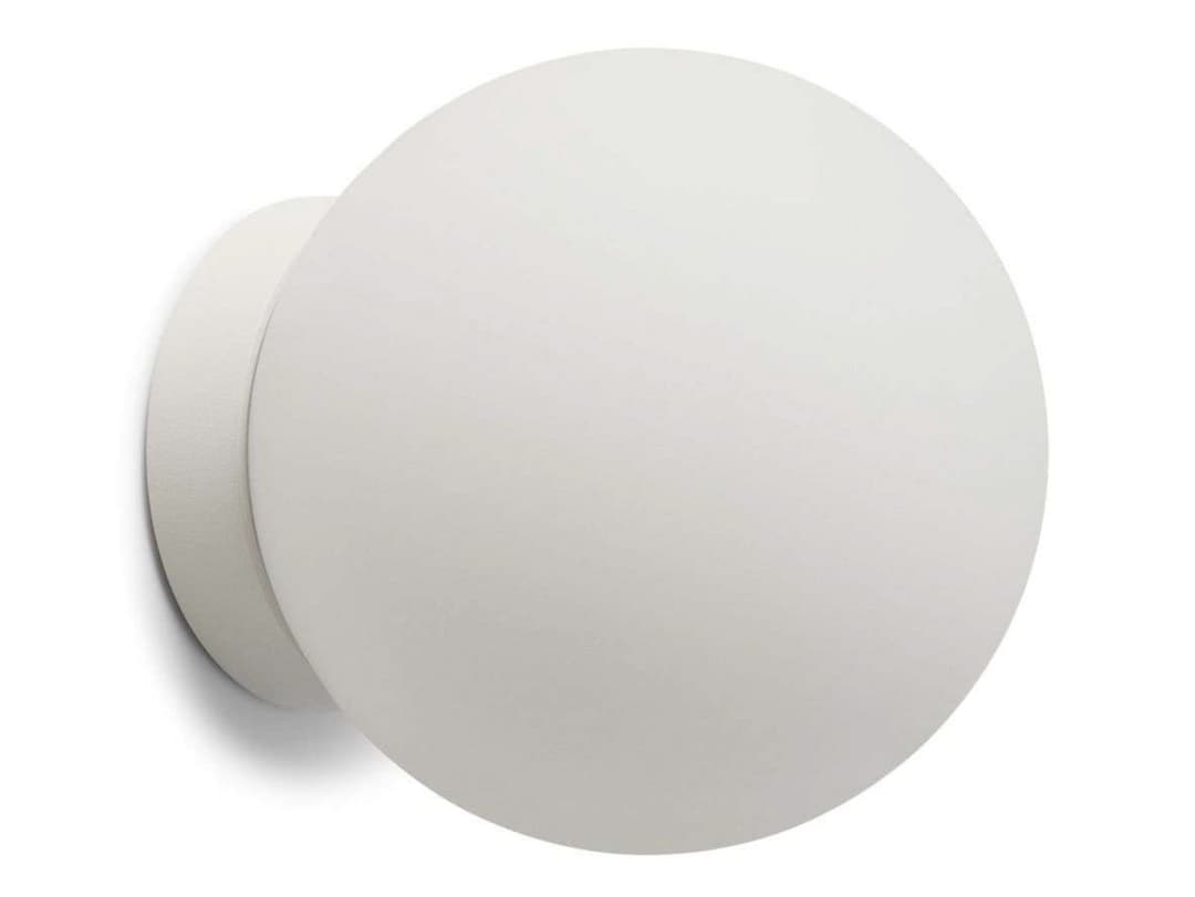 Palla C135 LED-Deckenlampe IP44 opal/weiß,13,5 cm - Antidark - Badezimmer - Glas