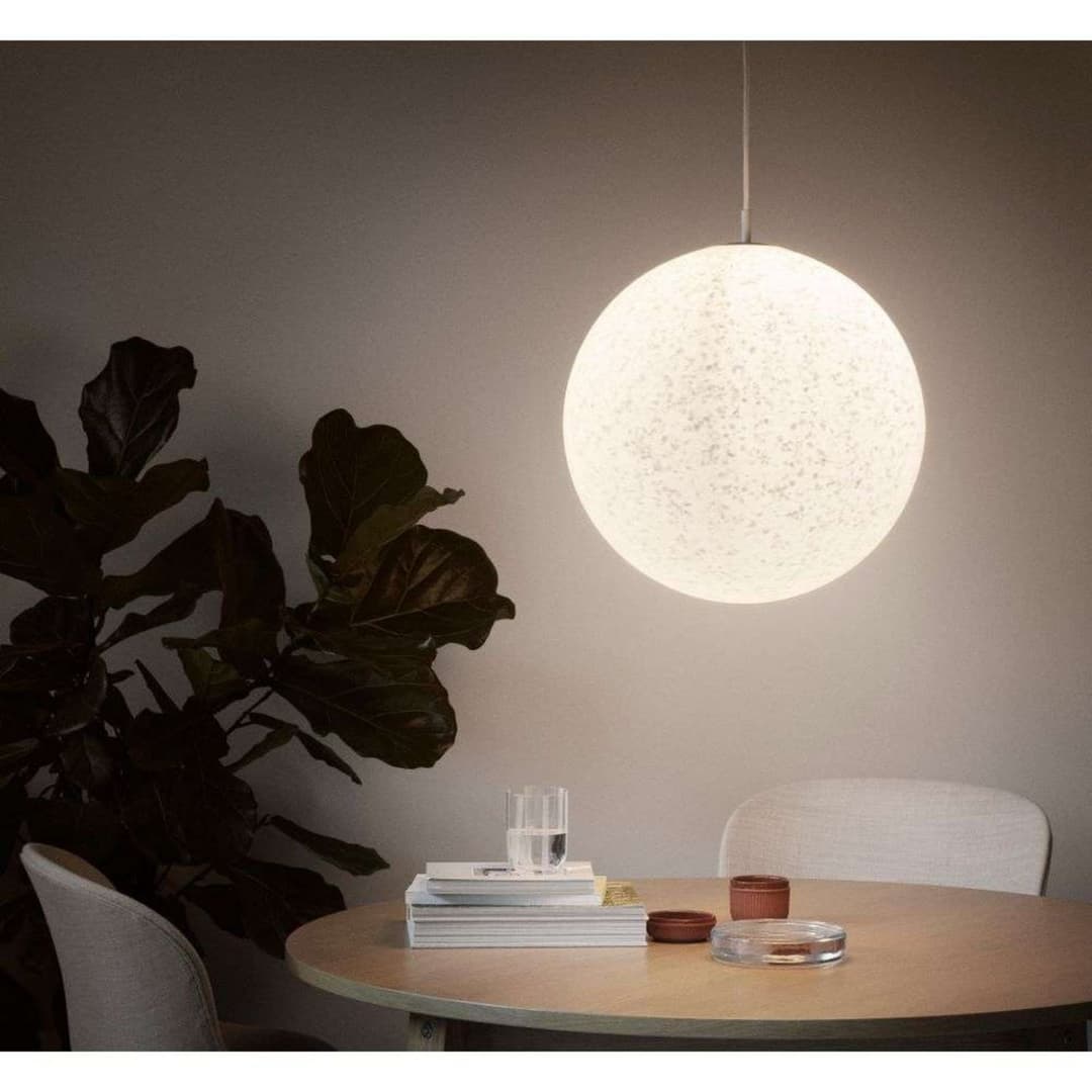 Pix Pendelleuchte Ø 45 cm Weiß - Normann Copenhagen - Wohnzimmer - Kunststoff
