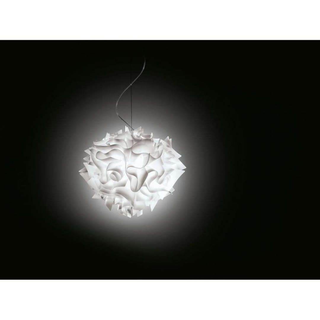 Veli Pendelleuchte L Weiß - SLAMP - Wohnzimmer - Kunststoff