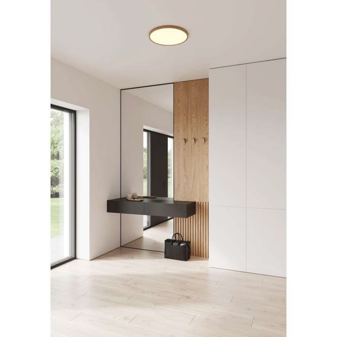Oja 42 Deckenleuchte IP20 2700K Step Dim Wood - Nordlux - Wohnzimmer - Kunststoff