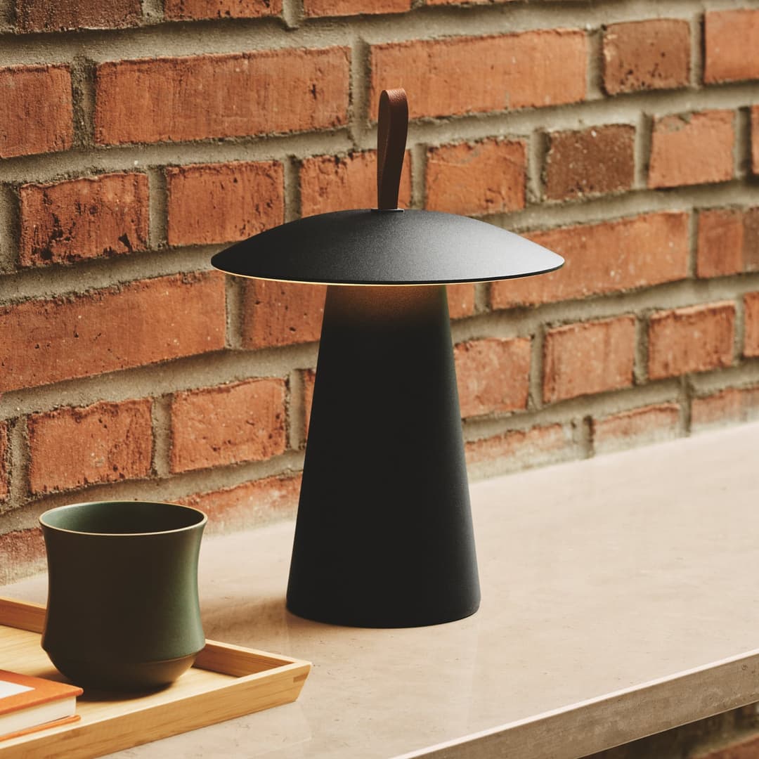 Ara To-Go 2 Portable Tischleuchte IP54 Black - Nordlux - Balkon - Aluminium - Einflammig