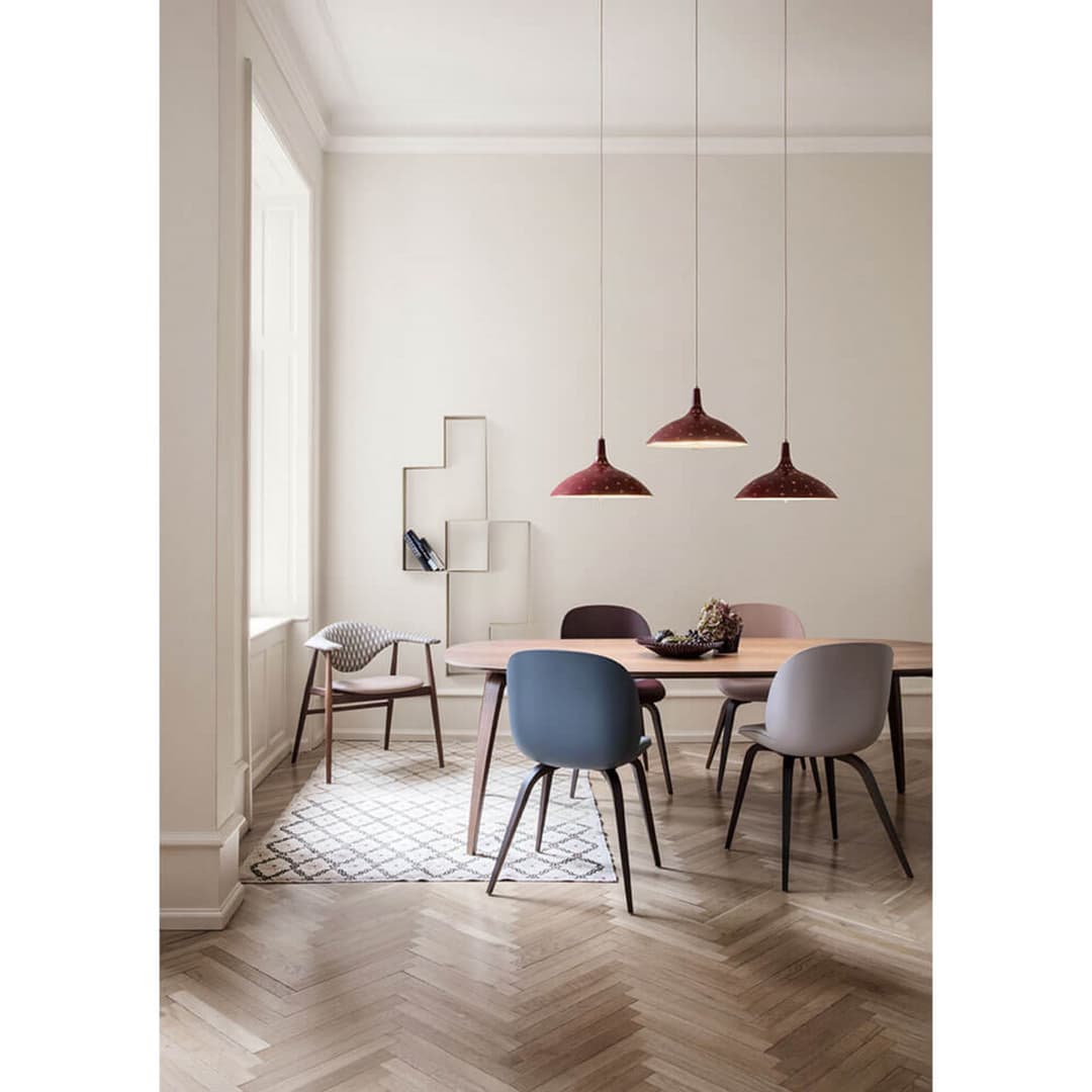 1965 Pendelleuchte Messing/Grün - GUBI - Wohnzimmer - Metall
