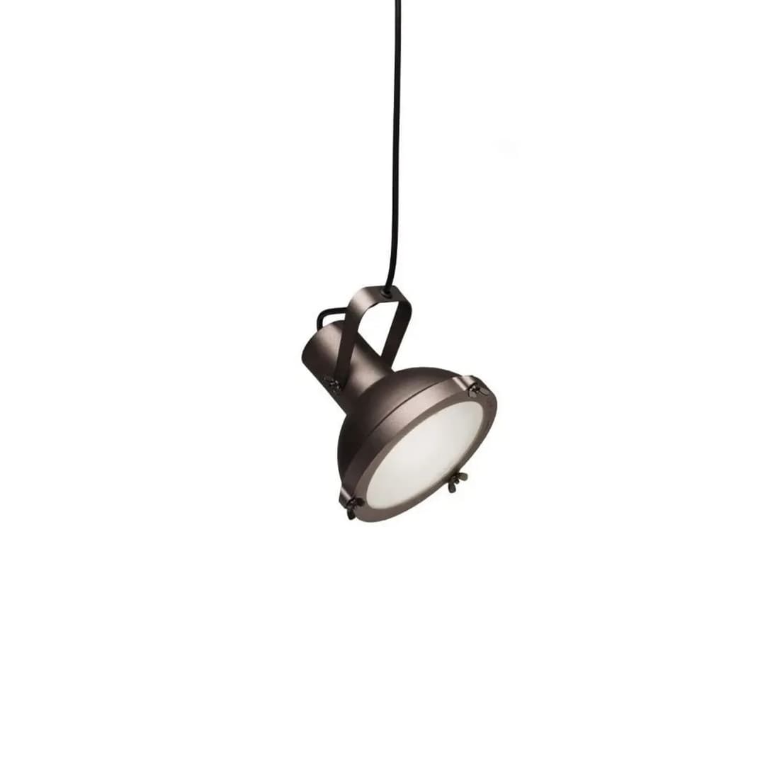 Projecteur 165 Pendelleuchte Mocca - Nemo Lighting - Küche - Industrielles Design - Aluminium