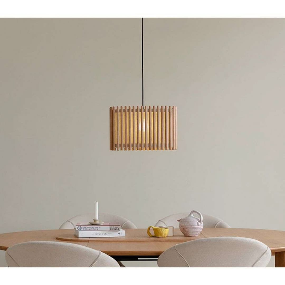 Komorebi Schirm Medium Circle Dark Oak - UMAGE - Holz