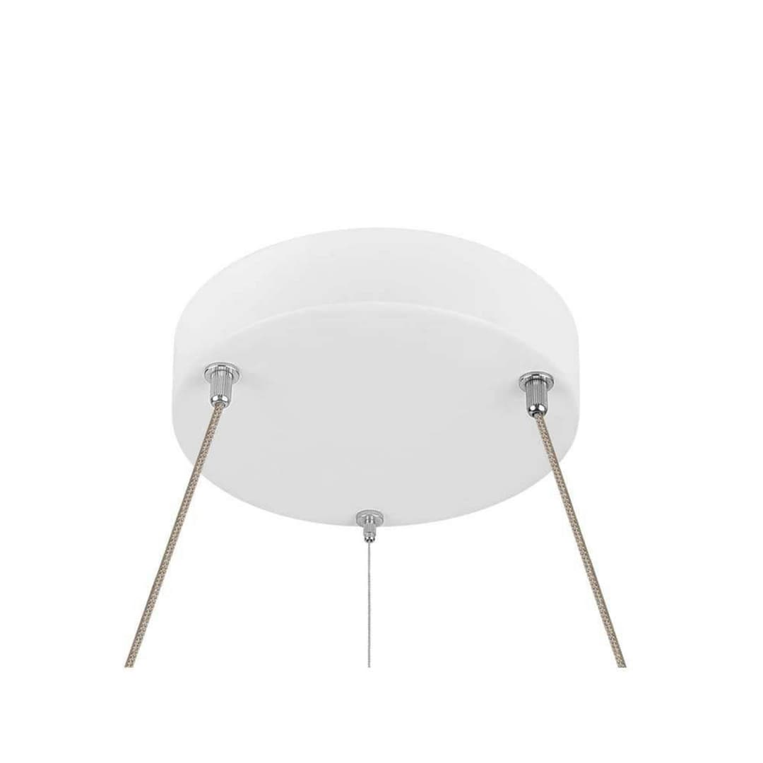 One Flat Pendelleuchte Einzeln 2700/3000K White - SLV - Wohnzimmer - Aluminium - Einflammig