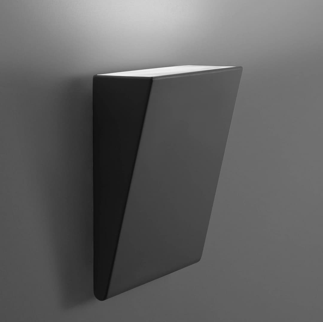 Cuneo LED-Außenwandleuchte, anthrazit - Artemide - Design - Metall - Eckig