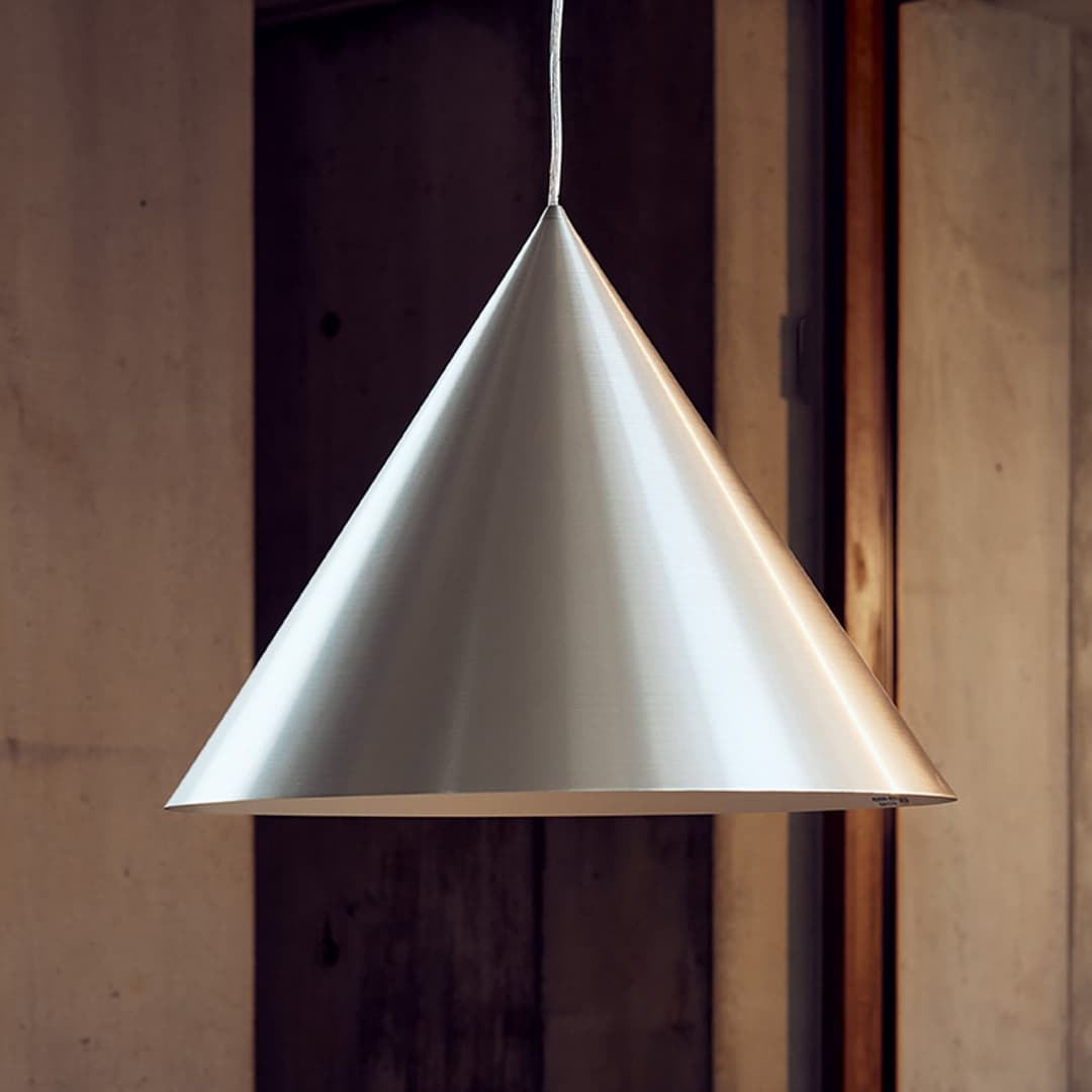 Benjamin Hängeleuchte, Ø 30 cm, alu gebürstet - FRANDSEN - Küche - Aluminium - Einflammig