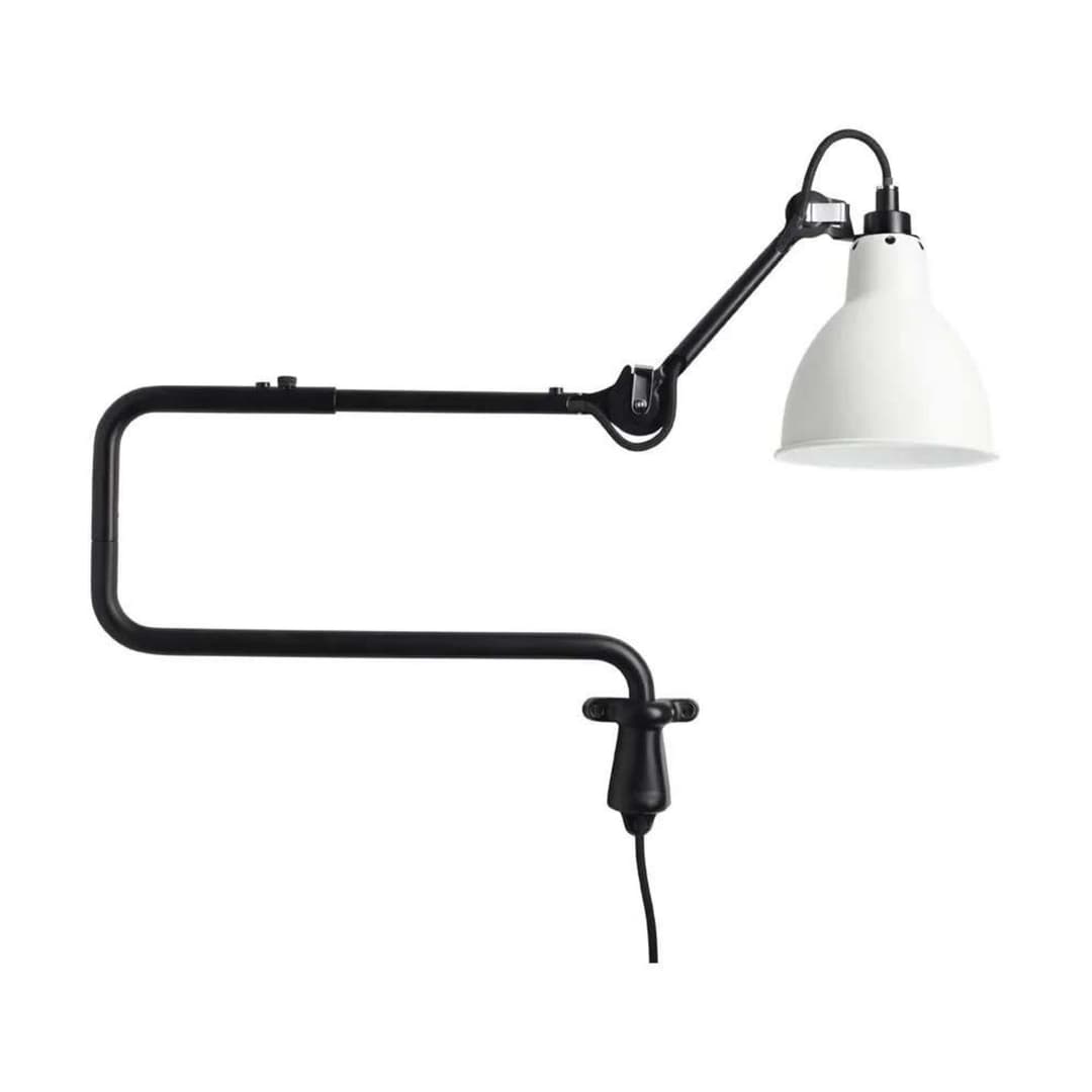 Lampe Gras 303 Wandleuchte, schwarz/weiß – DCW - Wohnzimmer - Metall