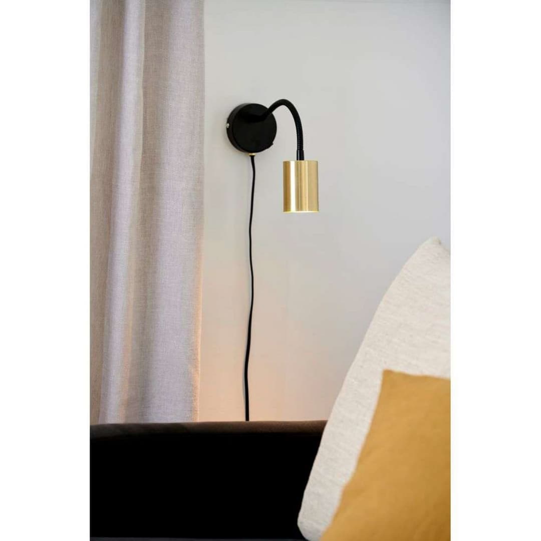 Explore Flex Wandleuchte Brass - Nordlux - Wohnzimmer - Metall