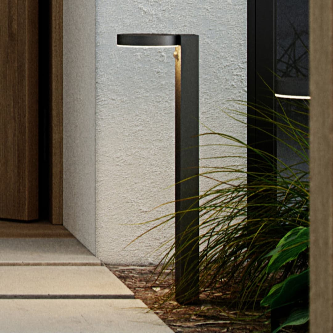 Rica Round LED Solarzelle Garten Leuchte Black - Nordlux - Modern - Metall - Einflammig