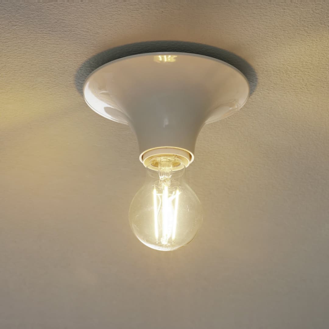 Teti Deckenleuchte/Wandleuchte, weiß, Ø14 cm - Artemide - Wohnzimmer - Design - Kunststoff - Rund