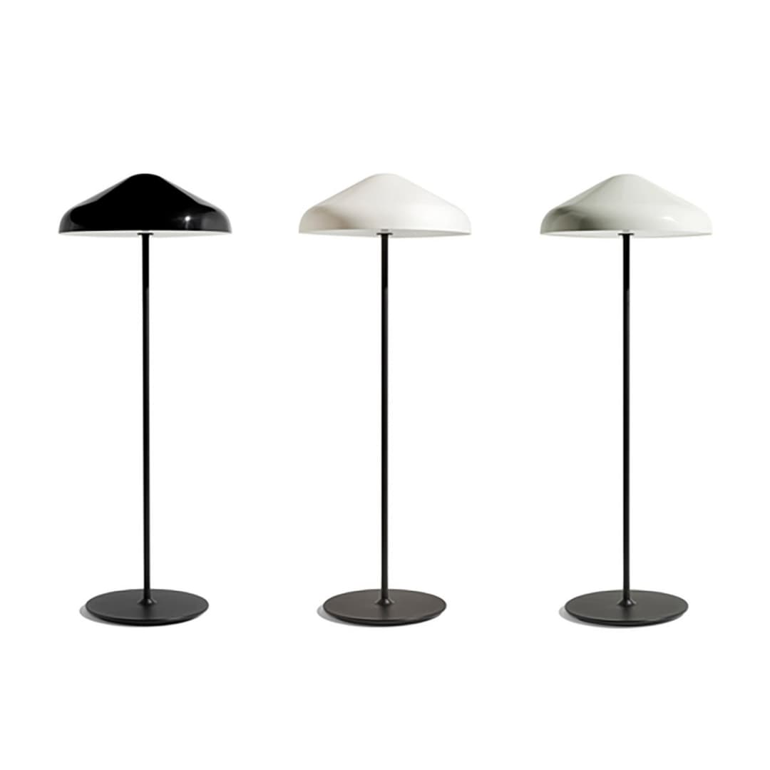 Pao Steel Stehleuchte Cream White - HAY - Wohnzimmer - Design - Metall - Mit Schirm