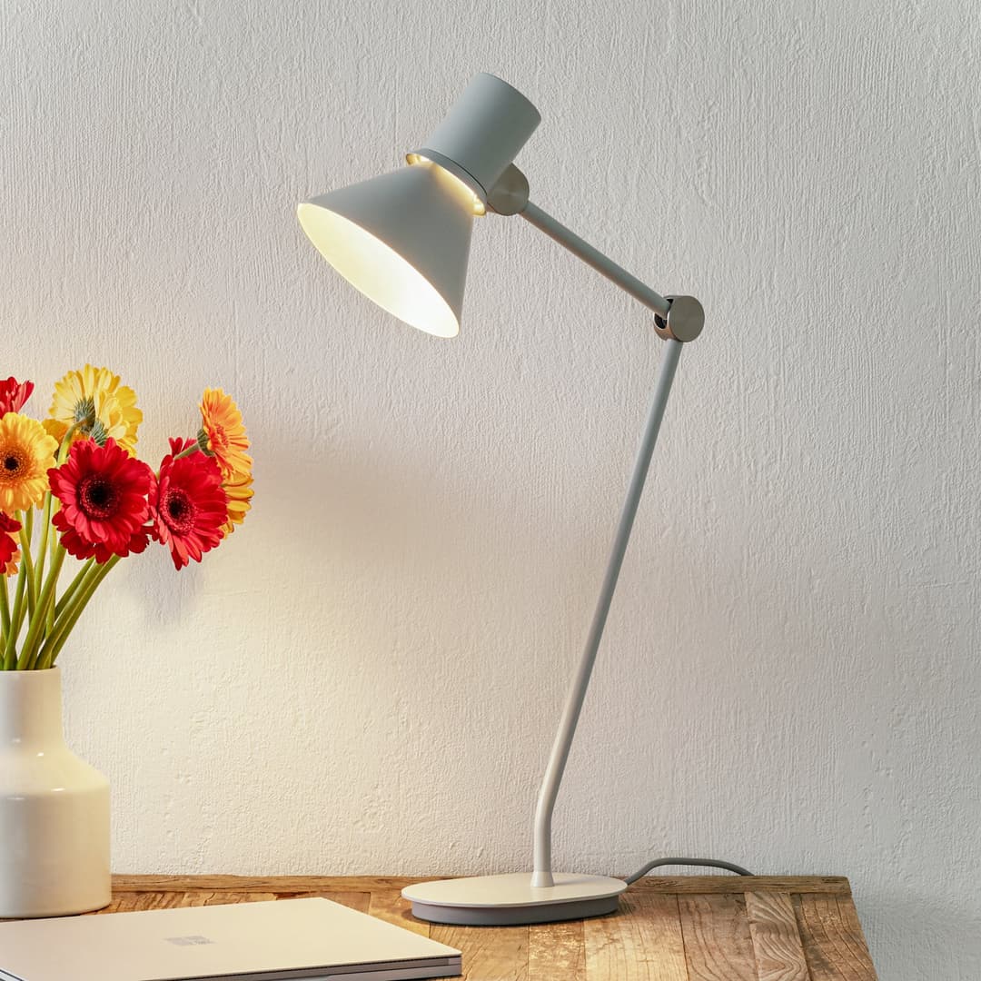 Type 80 Tischleuchte Grey Mist - Anglepoise - Arbeitszimmer / Büro - Design - Metall - Einflammig