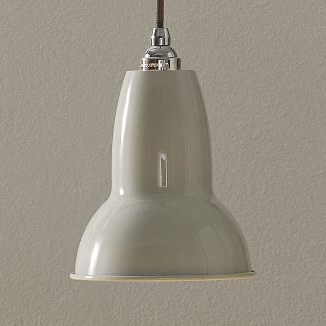 Original 1227 Pendelleuchte Linen White - Anglepoise - Wohnzimmer - Industrielles Design - Metall - Einflammig