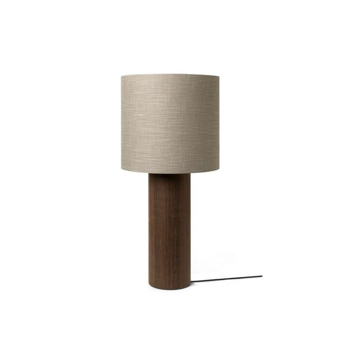 Post Stehleuchte Solid/Sand - Ferm Living - Wohnzimmer - Vintage - Holz