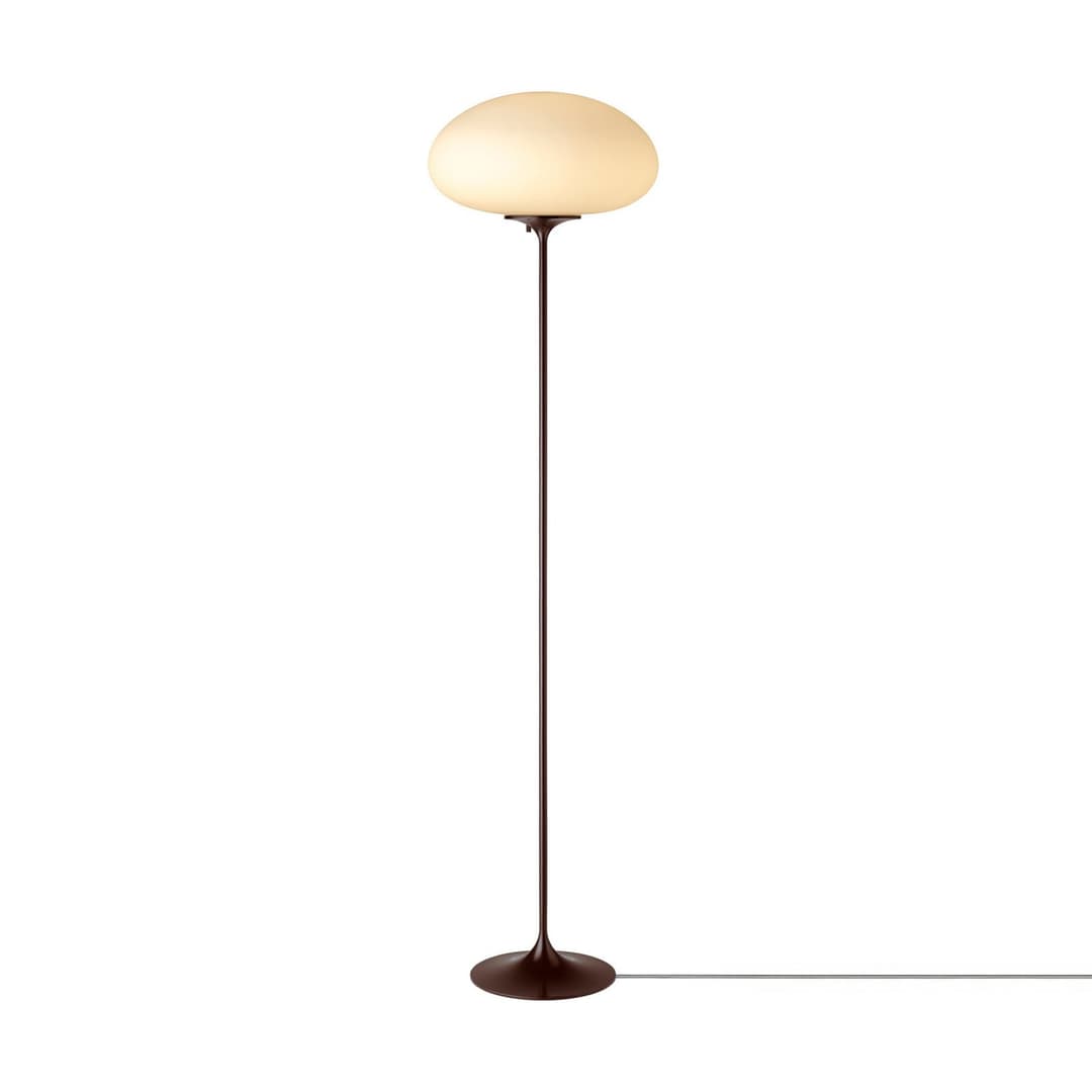 Stemlite Stehleuchte, schwarz-rot, Höhe 150 cm, dim - GUBI - Wohnzimmer - Design - Metall - Einflammig