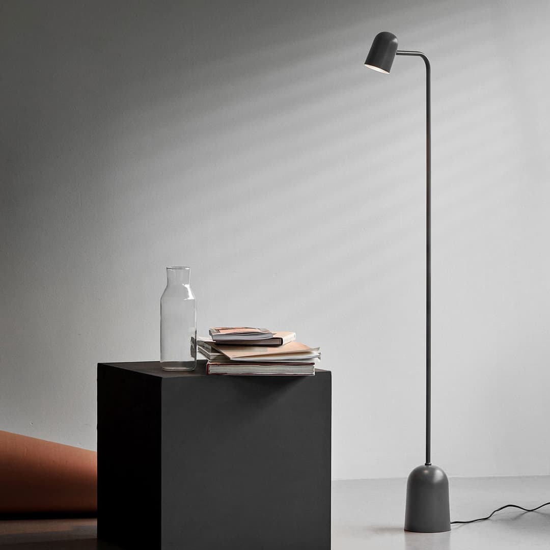 Stehleuchte Buddy floor anthrazit - Northern - Wohnzimmer - Skandinavisch - Metall - Einflammig