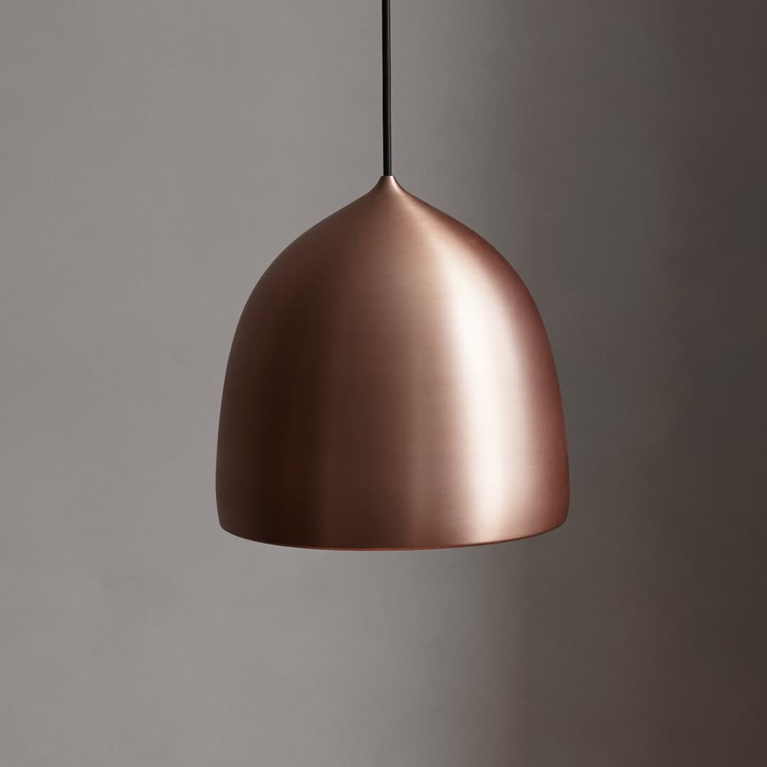Suspence P1 Pendelleuchte Kupfer - Fritz Hansen - Wohnzimmer - Design - Metall - Einflammig