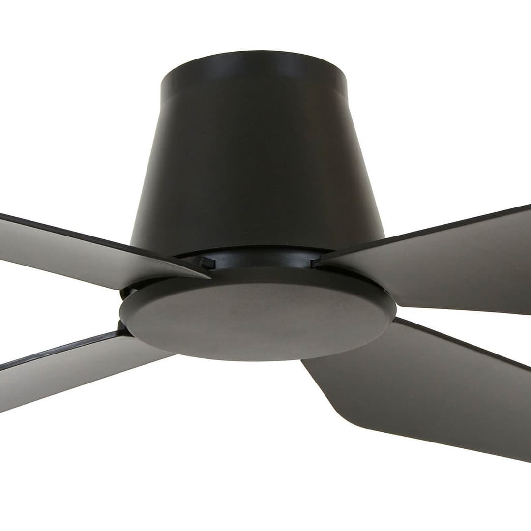 Aria CTC Deckenventilator, schwarz, Ø 121 cm, leise - Beacon Beacon Lighting - Wohnzimmer - Modern - Kunststoff