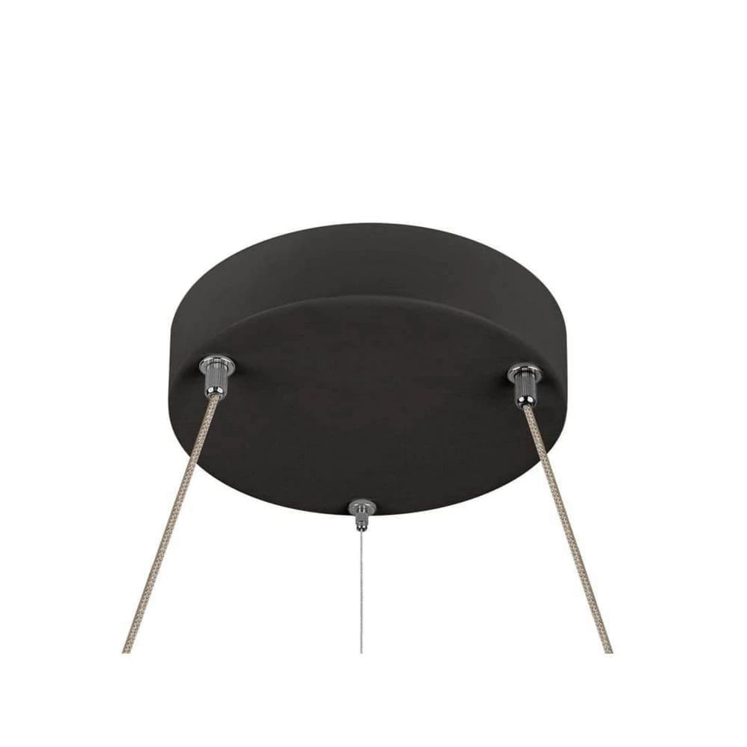 One Flat Pendelleuchte Einzeln 2700/3000K Black - SLV - Wohnzimmer - Aluminium - Einflammig