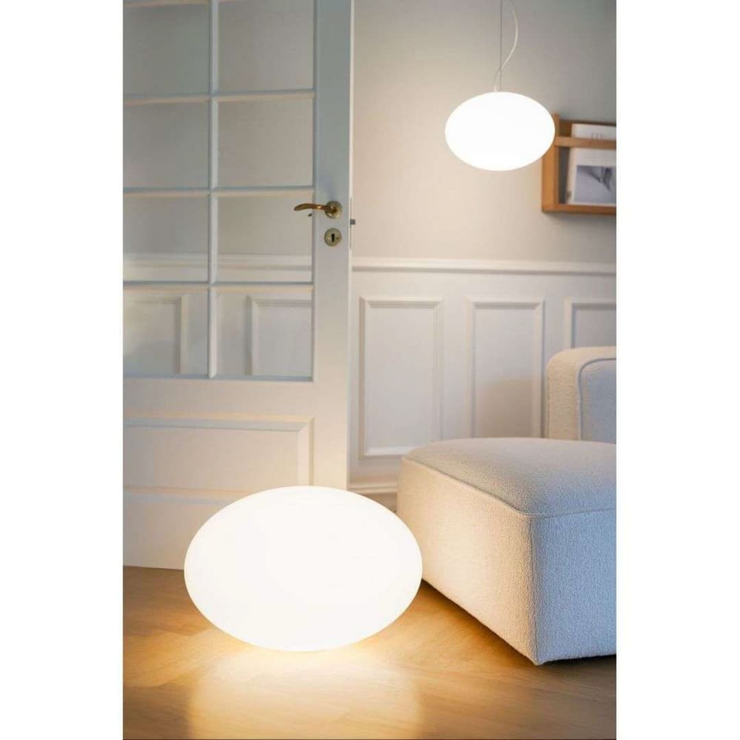 Eggy Pop In Tischleuchte, Ø 32 cm, weiß - CPH Lighting - Wohnzimmer - Kunststoff