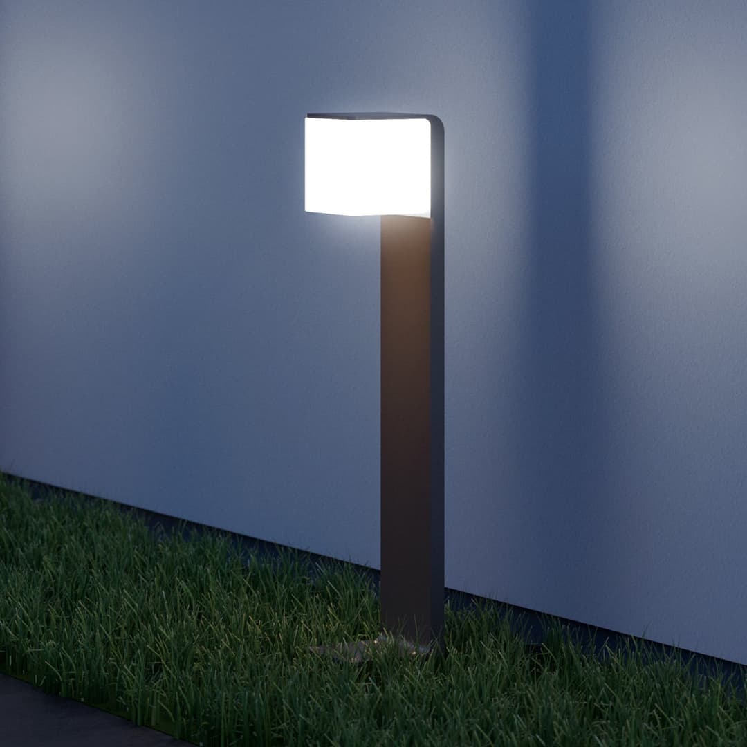 GL 80 SC LED-Sensor-Wegeleuchte, anthrazit, 63 cm - STEINEL - Terrasse - Modern - Metall - Einflammig