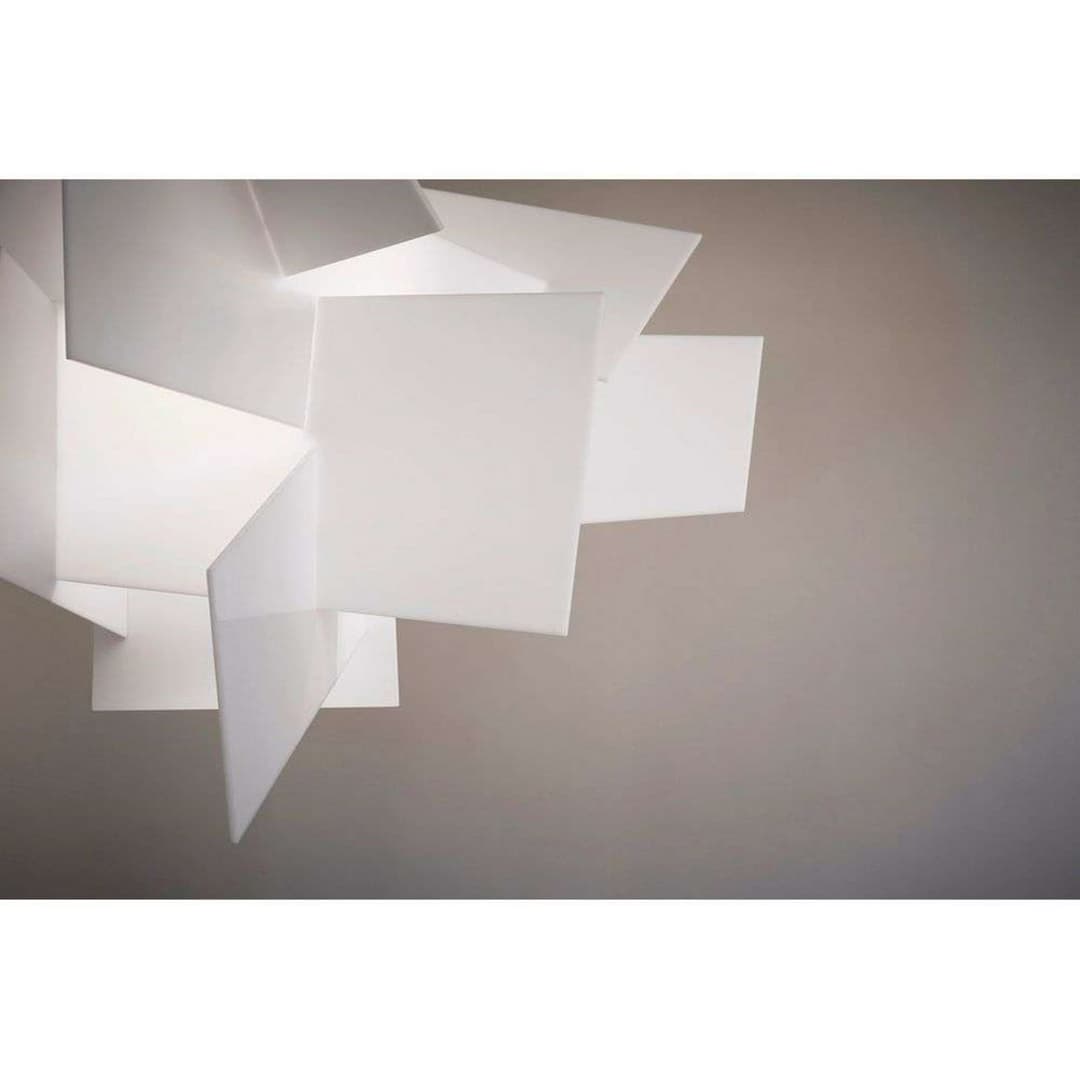 Big Bang LED Large Pendelleuchte Dimmbar Weiß - Foscarini - Kunststoff