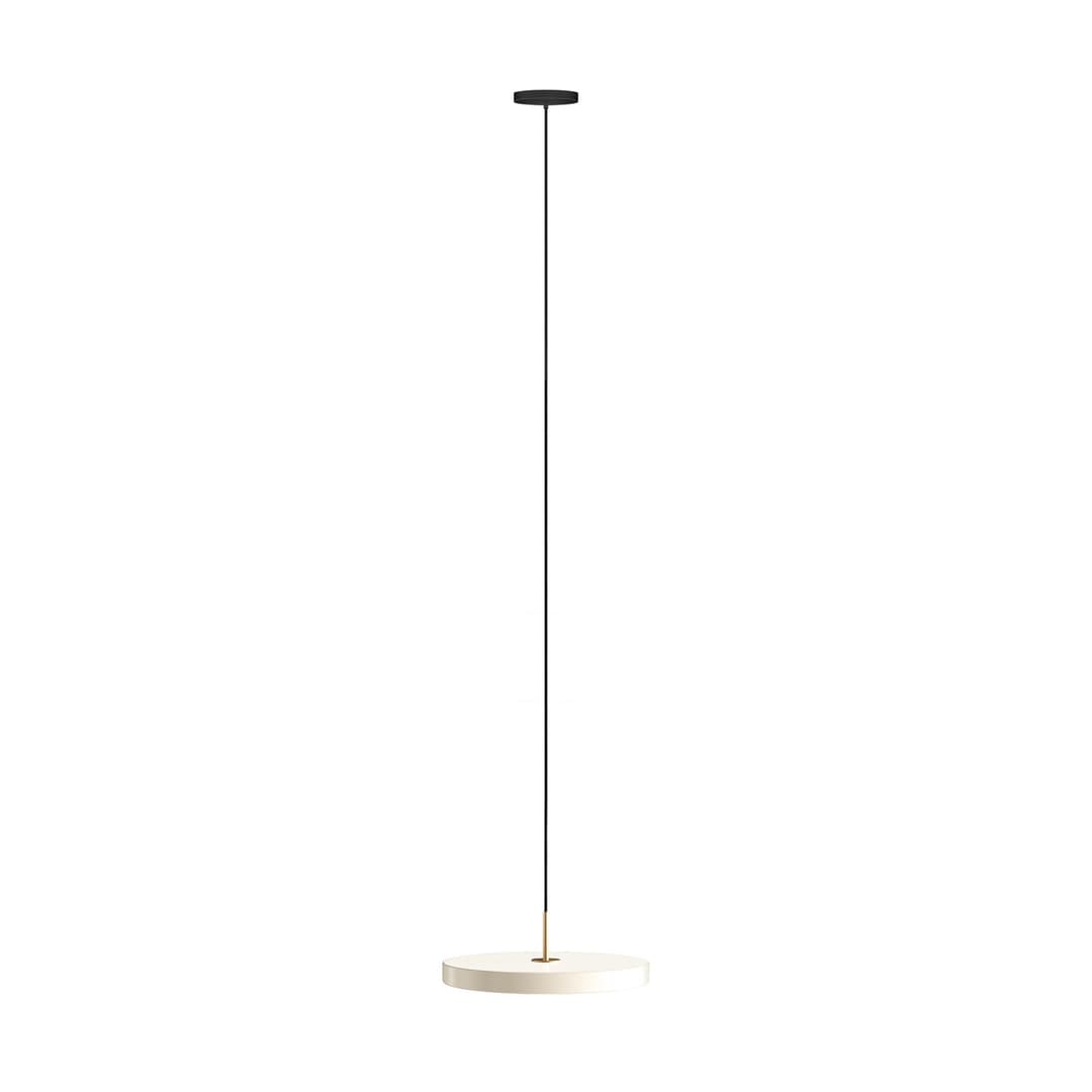 Asteria Plus Medium LED-Hängelampe perlweiß 43cm CCT - UMAGE - Wohnzimmer - Design - Metall - Einflammig