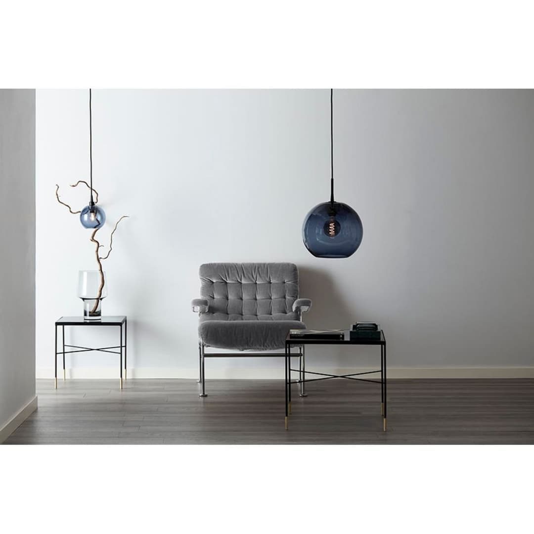 Gloria Pendelleuchte Ø190 Black/Smoked - Belid - Esszimmer - Metall