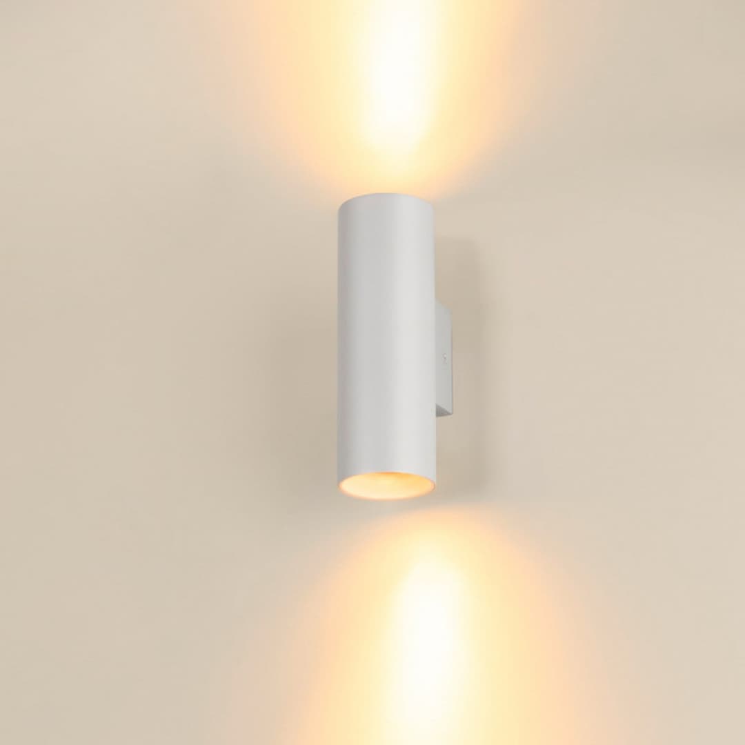 Asto Tube 2 Wandleuchte White - SLV - Wohnzimmer - Modern - Metall - Mehrflammig
