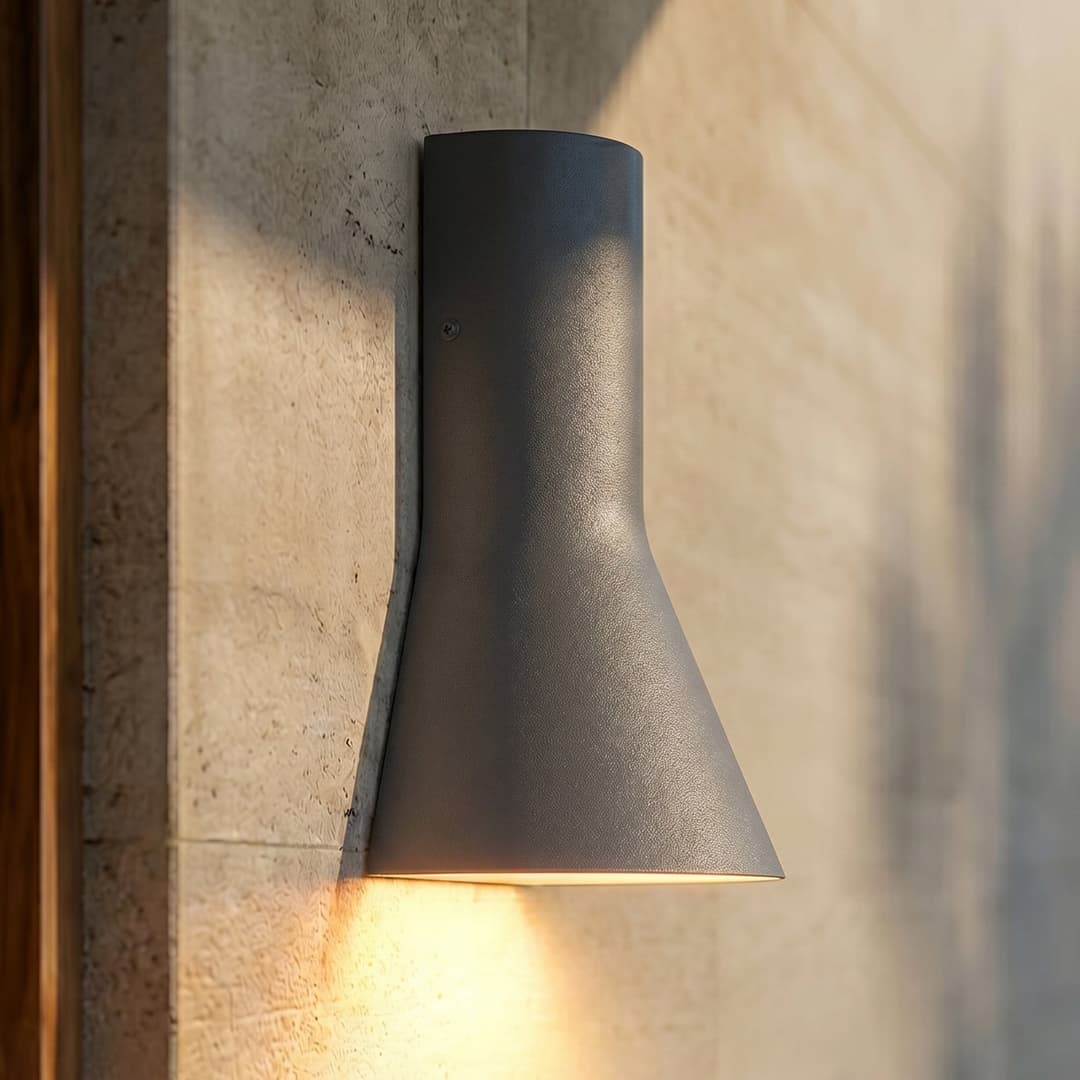 Zephy LED-Außenwandlampe Up/Down, schwarz, CCT - Lucande - Modern - Aluminium - Mehrflammig