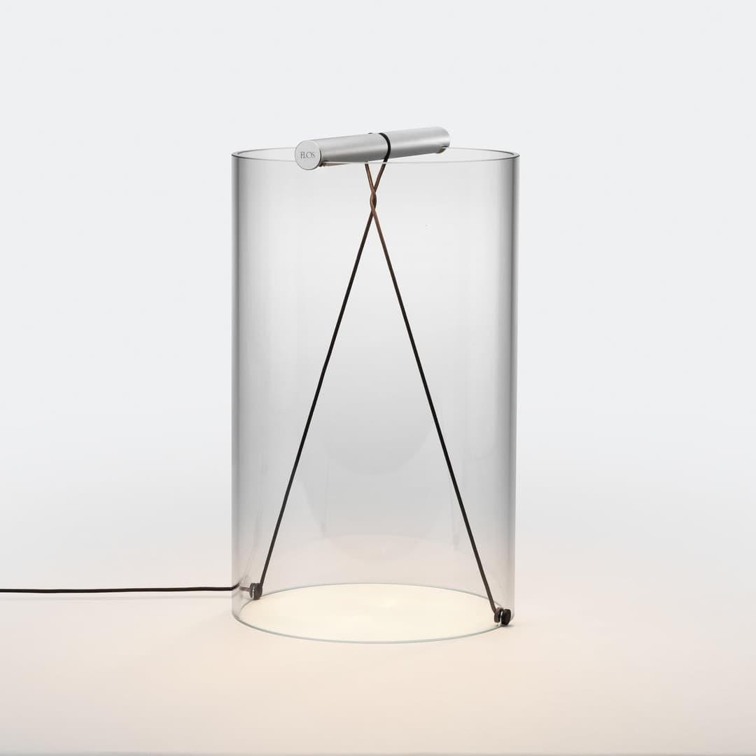 To-Tie T2 Tischleuchte Matt Black - Flos - Wohnzimmer - Design - Glas