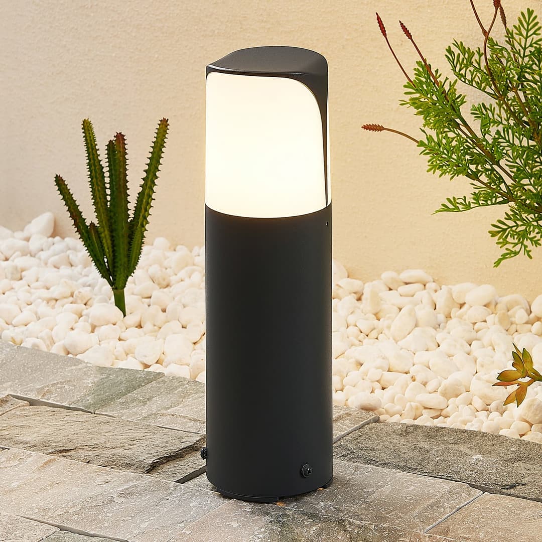 Paikea Gartenleuchte H30 Anthracite - Lucande - Modern - Metall - Einflammig