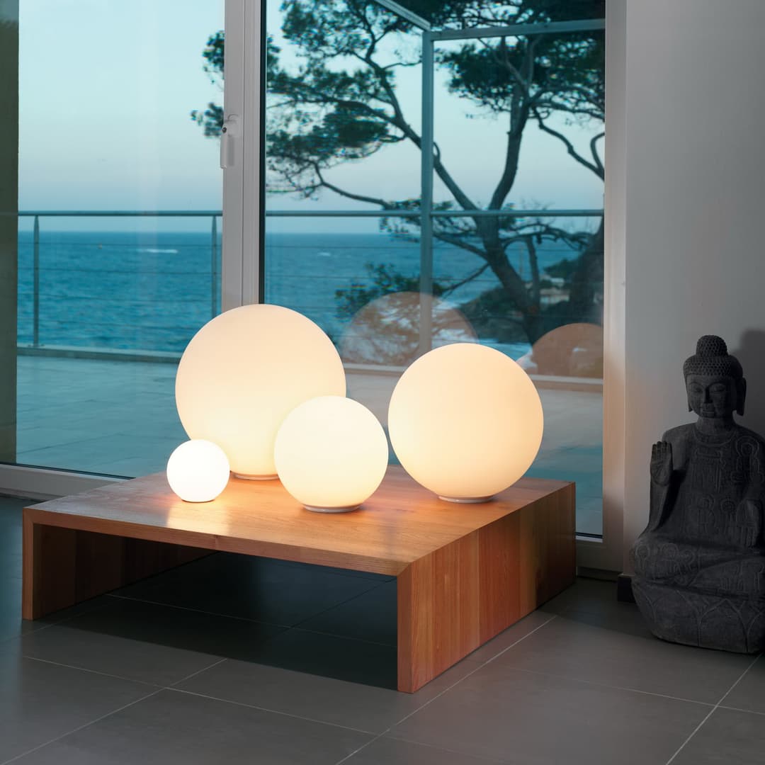 Dioscuri 42 T Tischleuchte - Artemide - Wohnzimmer - Design - Glas - Kugel