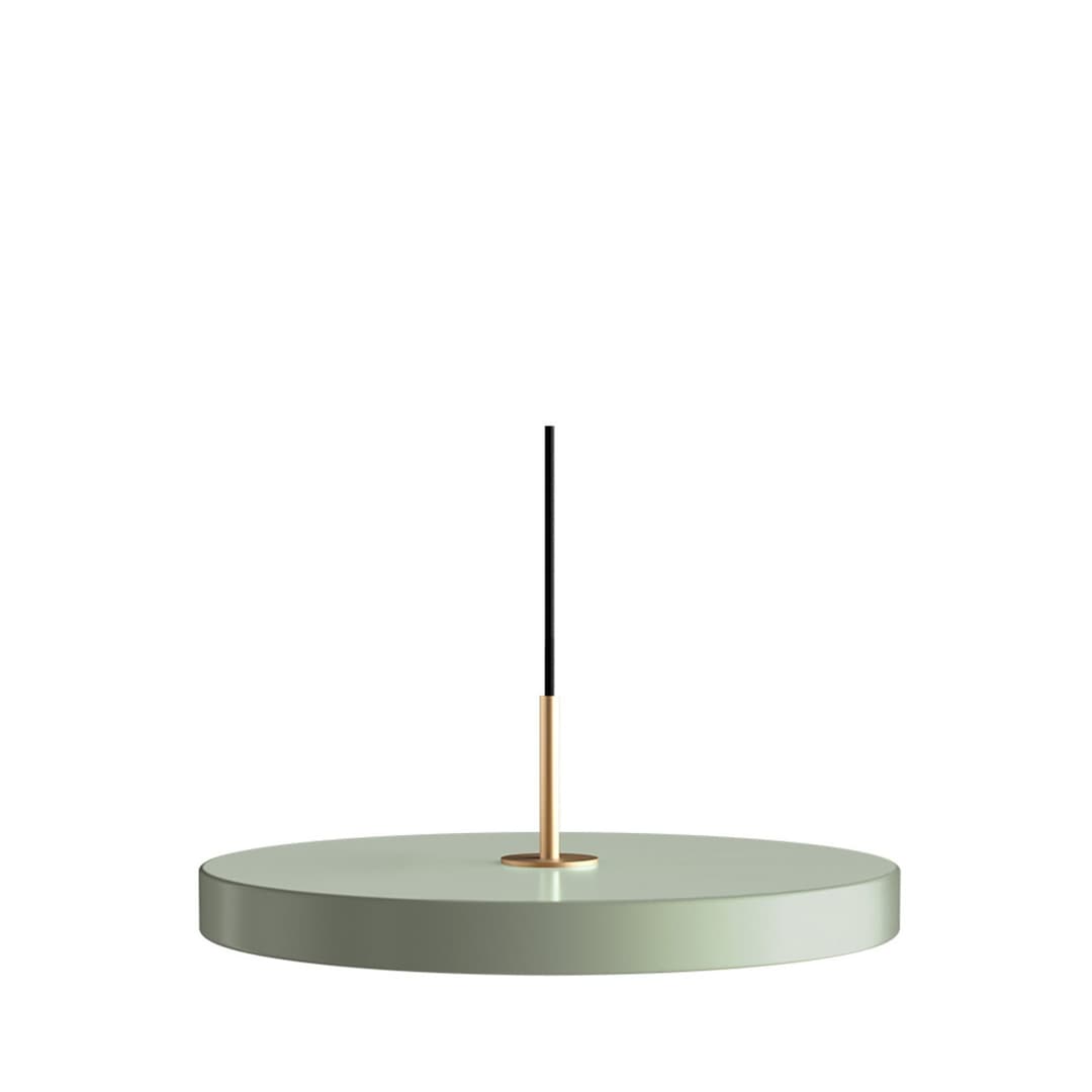 Asteria Plus Pendelleuchte Medium Nuance Olive/Brass - UMAGE - Wohnzimmer - Metall