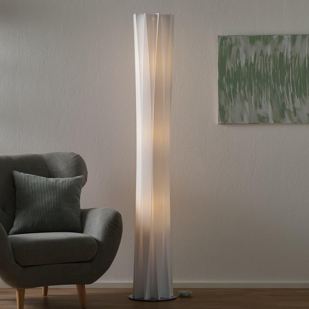 Bach Stehleuchte XXL Weiß - SLAMP - Wohnzimmer - Design - Kunststoff