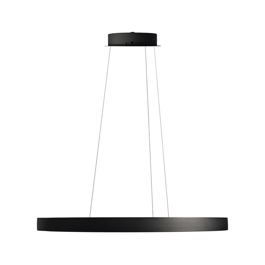 Gloria LED-Hängeleuchte, Ø 80 cm, Metall, weiß - Antidark - Esszimmer - Design - Rund