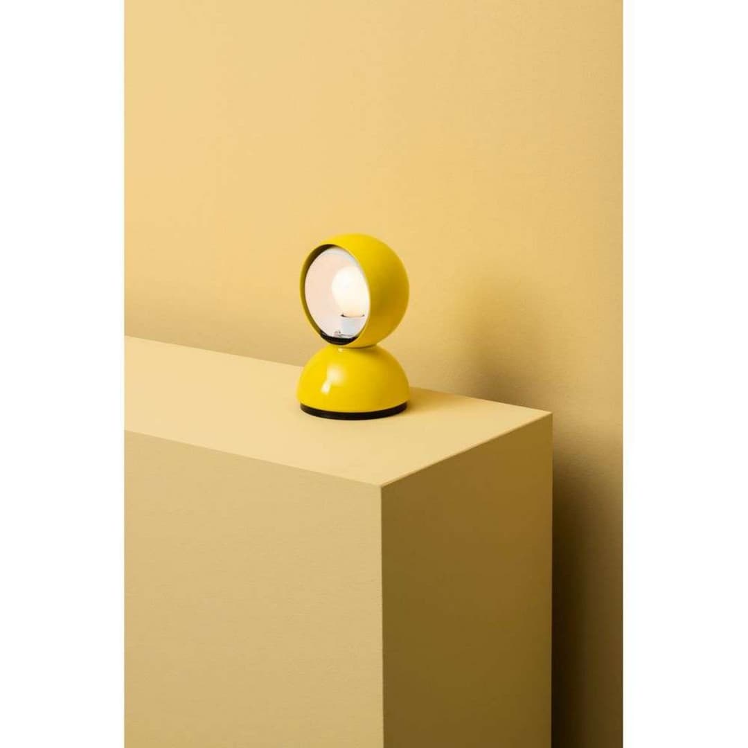 Eclisse Tischleuchte Yellow - Artemide - Wohnzimmer - Metall
