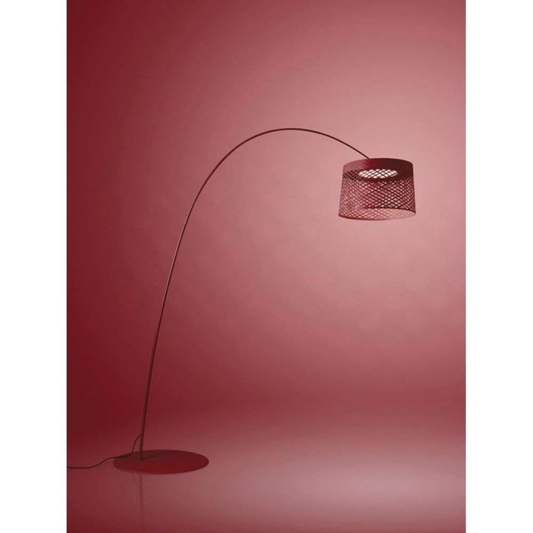 Twiggy Grid Außen Stehleuchte Carminio - Foscarini - Terrasse - Metall