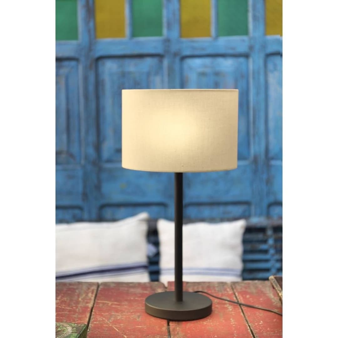 Fenda Tischleuchte Ø45,5 Beige/Black - SLV - Wohnzimmer - Metall