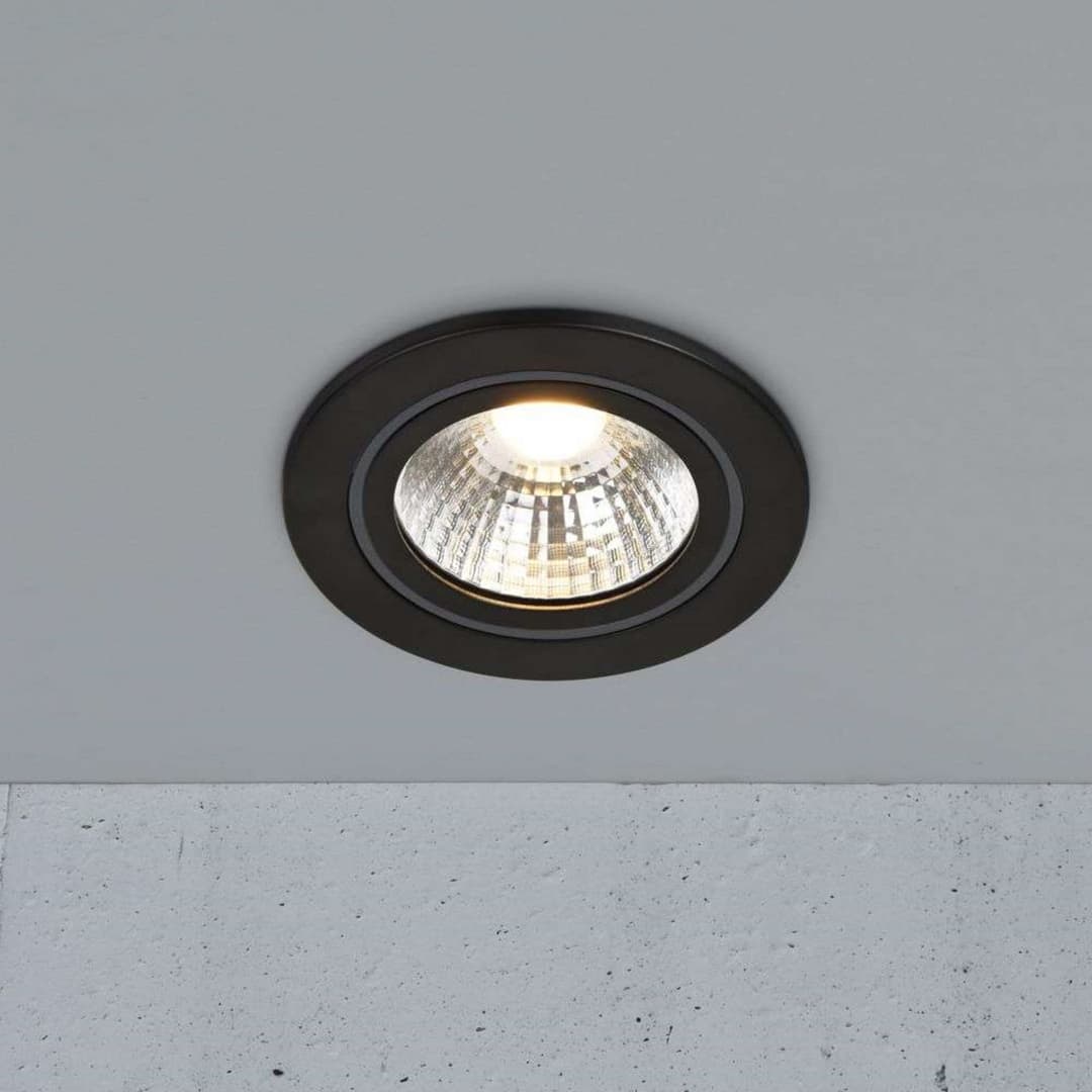 Alec 1-Kit Einbauspots 3-Step Black - Nordlux - Flurbereich - Kunststoff