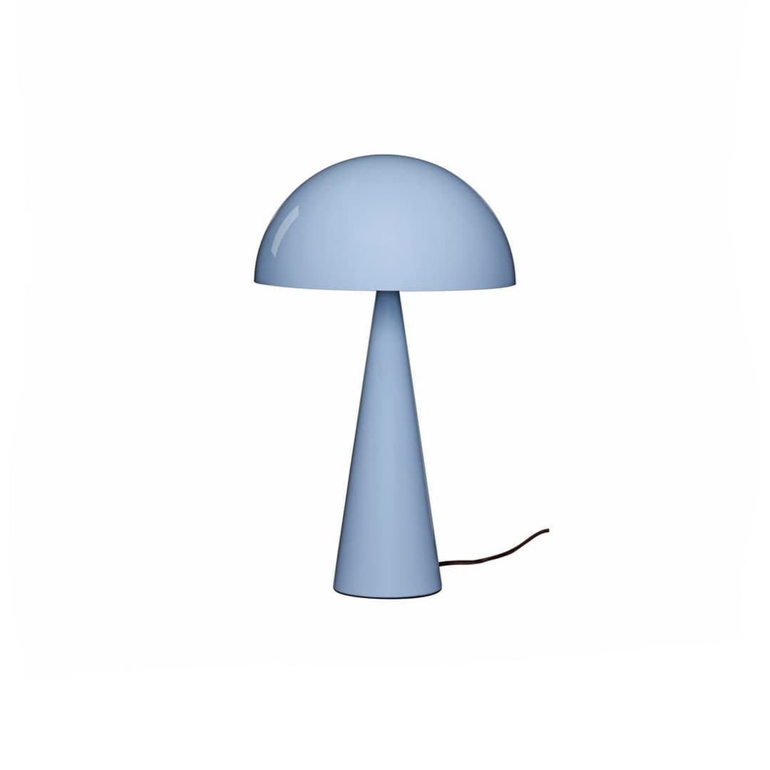 Mush Tischlampe, eisblau, Metall, Höhe 50 cm - HÜBSCH - Wohnzimmer - Modern - Einflammig