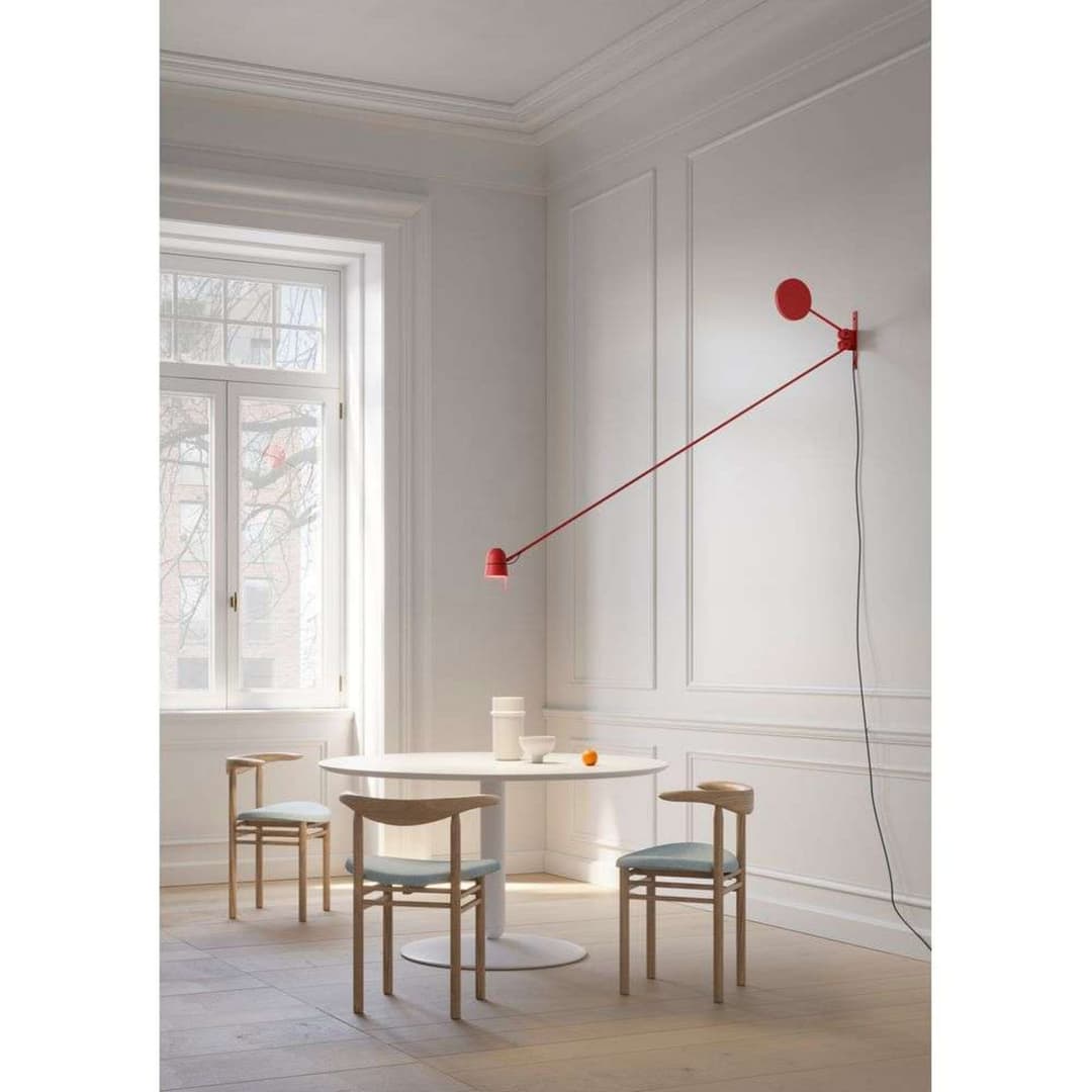 Counterbalance Wandleuchte Red - Luceplan - Wohnzimmer - Metall